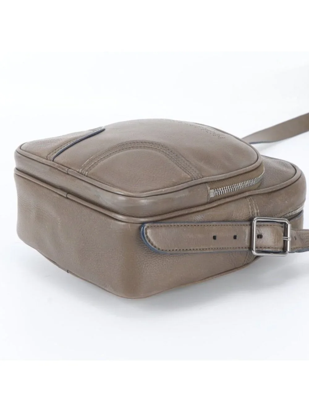 Louis Vuitton Cuir Bequia Trotter M Leather Shoulder Bag Crossbody Messenger